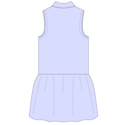 Sleeveless Waist Vest Girls Dress