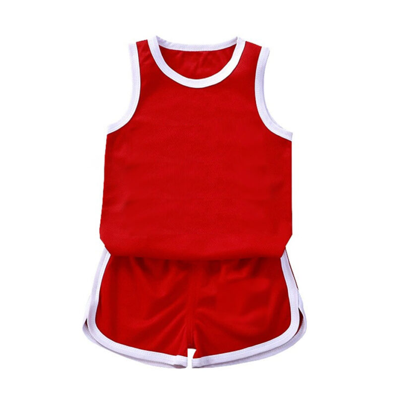 Sleeveless 2 Pieces Tracksuits Set