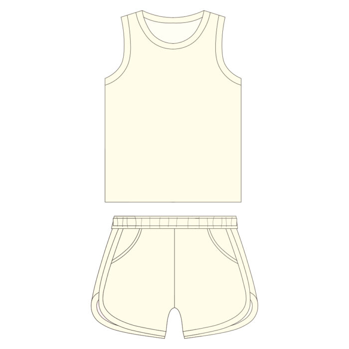 Sleeveless 2 Pieces Tracksuits Set