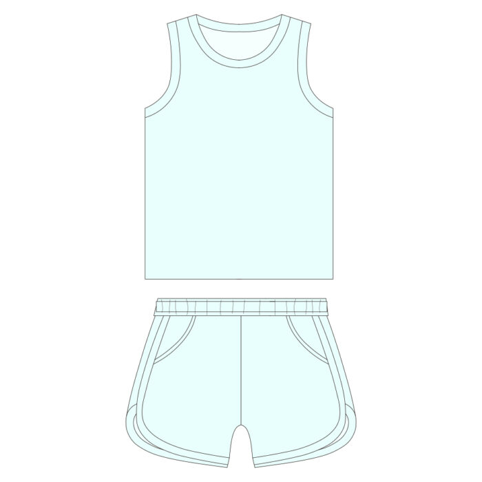 Sleeveless 2 Pieces Tracksuits Set