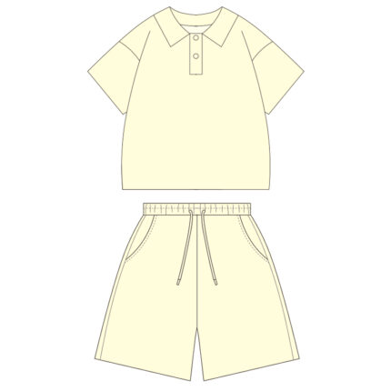 Custom Kids Polo T-Shirt & Shorts Set