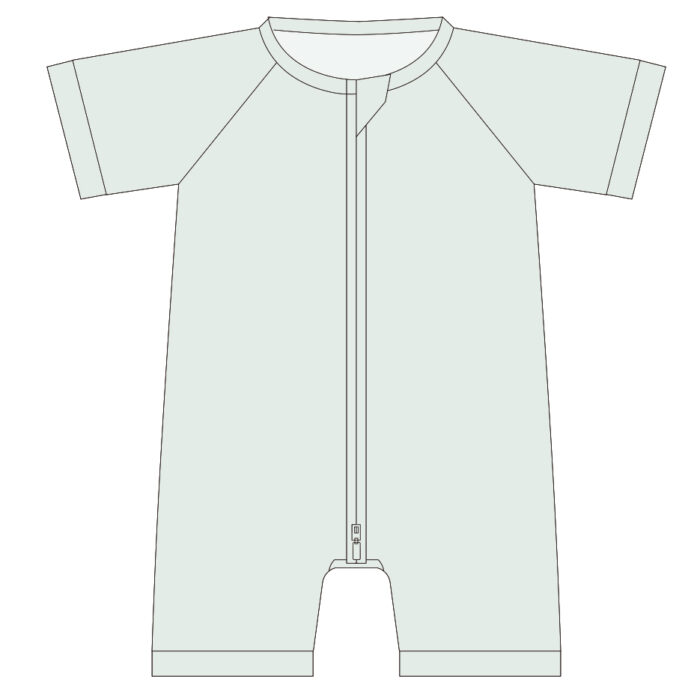 Custom Print Summer Baby Bodysuits