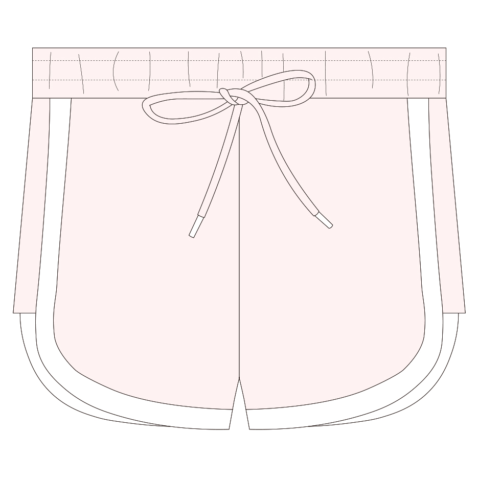 Girls’ Custom Available Athletics Shorts