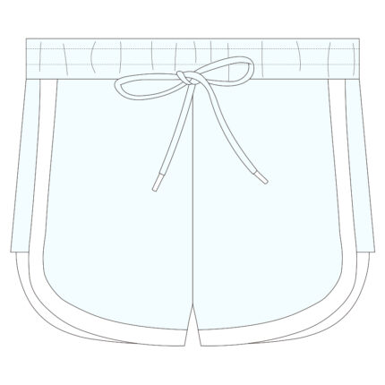Girls’ Custom Available Athletics Shorts