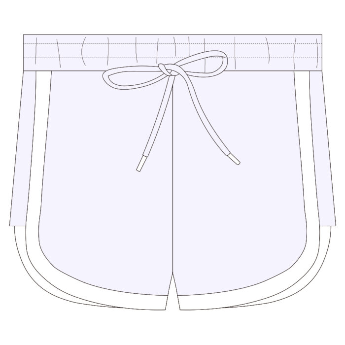 Girls’ Custom Available Athletics Shorts