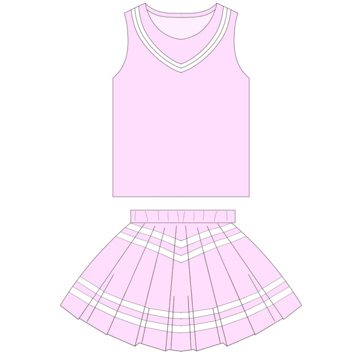 OEM/ODM Service Custom Kids Cheerleader Outfit