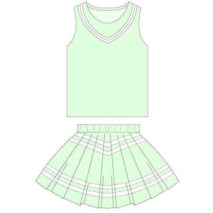 OEM/ODM Service Custom Kids Cheerleader Outfit