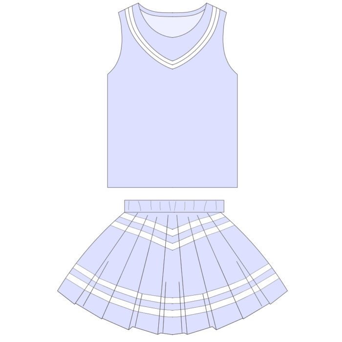 OEM/ODM Service Custom Kids Cheerleader Outfit