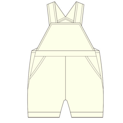 Custom Soft Breathable Baby Overalls
