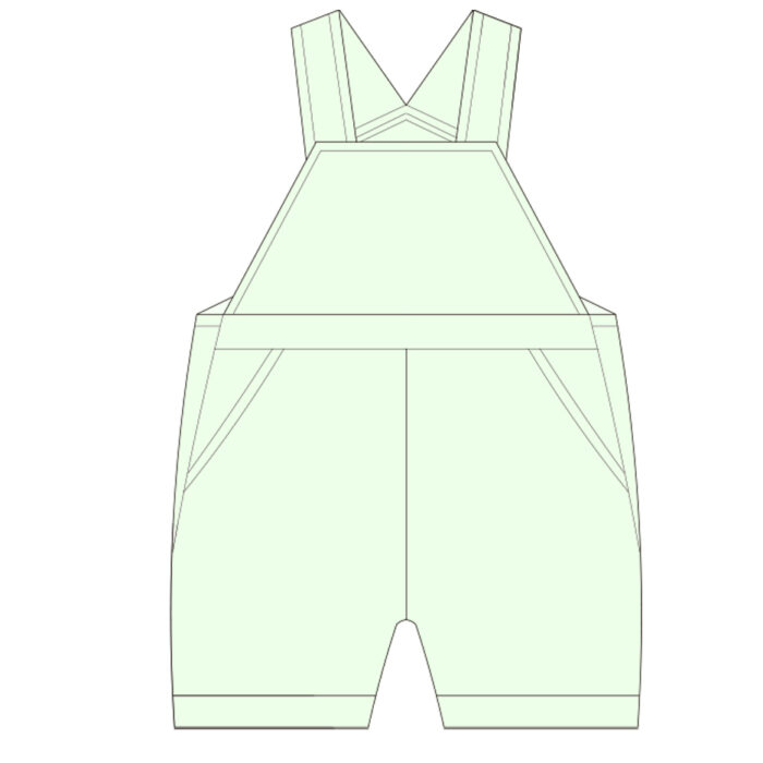 Custom Soft Breathable Baby Overalls