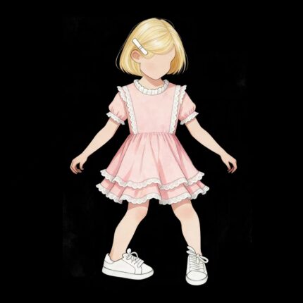 Baby Girl Ruffle Decorated Dress