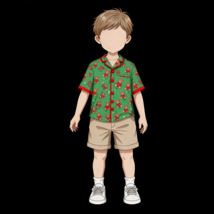 Custom Boys’ Printed Shirt
