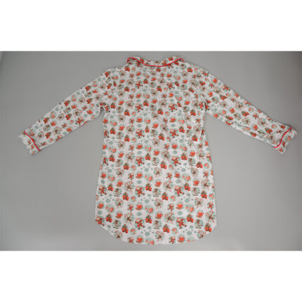 Custom Kids Pajama Shirt with Contrast Piping