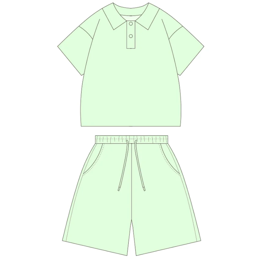 Polo T-Shirt & Shorts