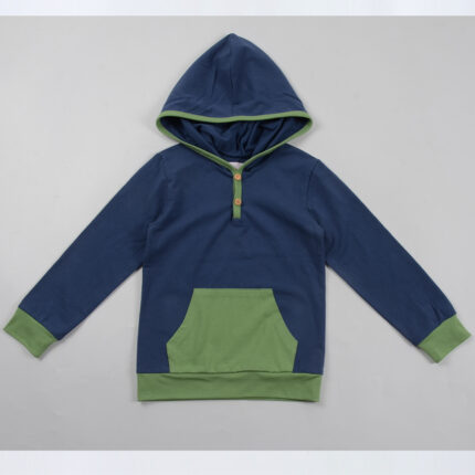 OEM/ODM Custom Kids Hooded Sweatshirt