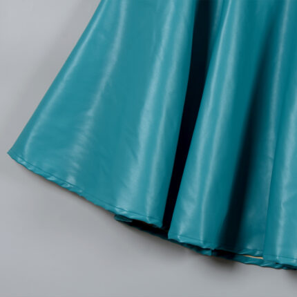 OEM/ODM Custom Private Label PU Leather A-Line Women Skirt