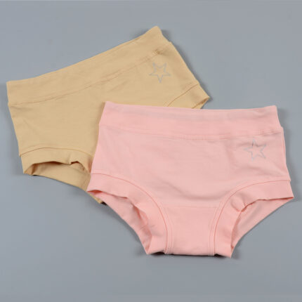 Custom Private Label Girls Soft Cotton Stretch Underwear